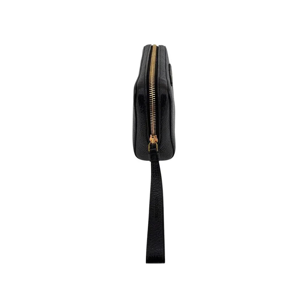 TOM FORD Medium Leather Cosmetics Case in Black